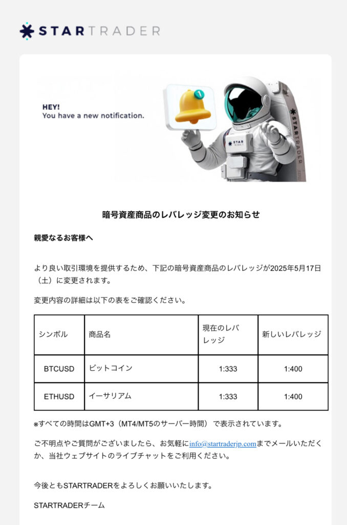 STARTRADER（スタート