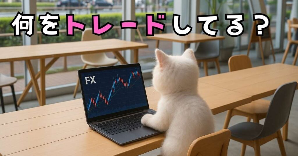 主に取引している通貨ペアは何で